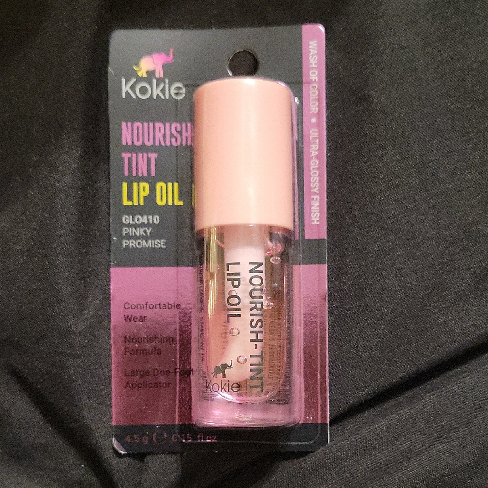 Kokie Pinky Promise Nourish-Tint Lip Oil - Pink